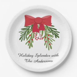 Festive Holiday Dining Décor Pappteller