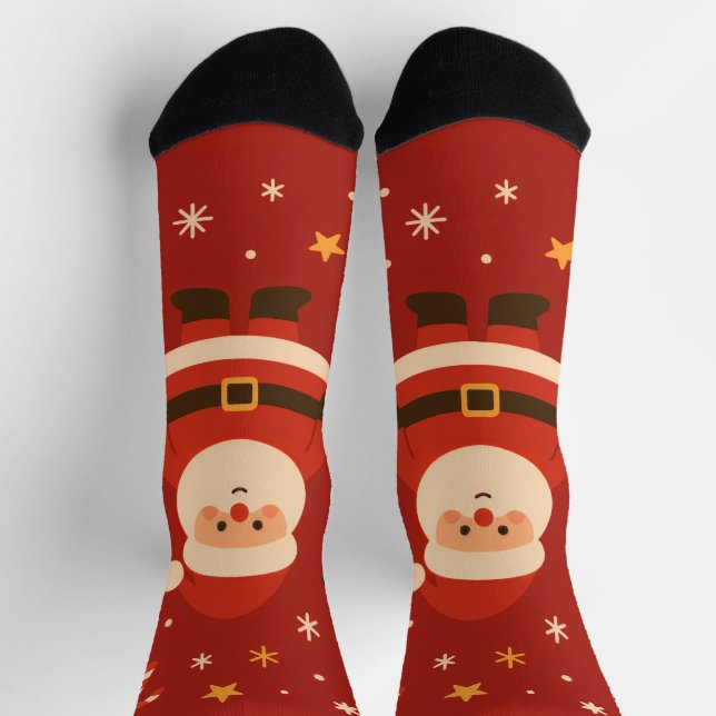 Festive Holiday Glow Socken (Oben)