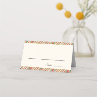 Festive Japanese Blossom Place Card Platzkarte