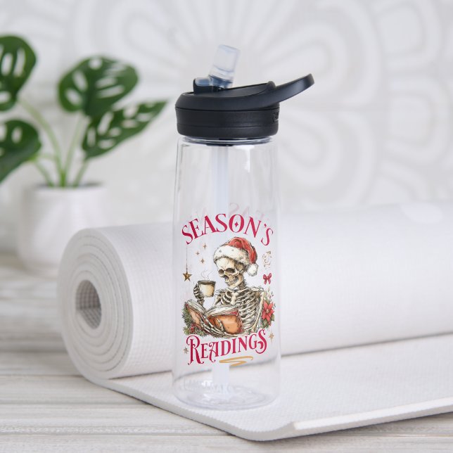 Festive Lesungen  Trinkflasche (Yoga (gedreht))