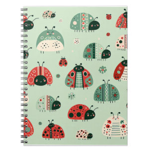 Festive Little Bugs Notizblock