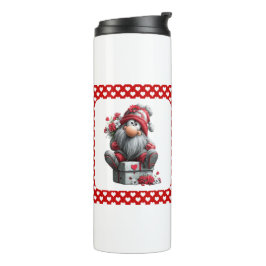 Festive Love Messenger Gnome Thermosbecher
