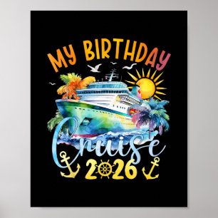 Festive Mein Geburtstag Kreuzfahrtschiff Party 202 Poster