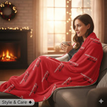 Festive Merry Christmas Patterned