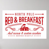 Festive North pole bed and breakfast