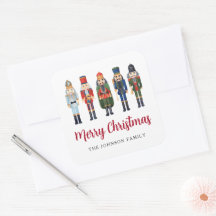 Festive Nutcracker Frohe Weihnachten