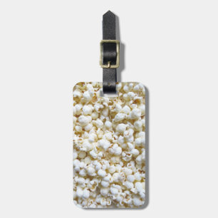 Festive Popcorn Texture Fotografy Decor Gepäckanhänger