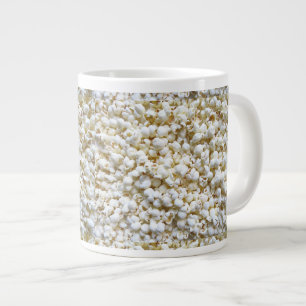 Festive Popcorn Texture Fotografy Decor Jumbo-Tasse