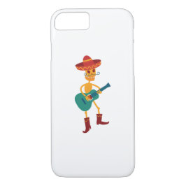 Festive Skeleton Guitar Player Case-Mate iPhone Hülle