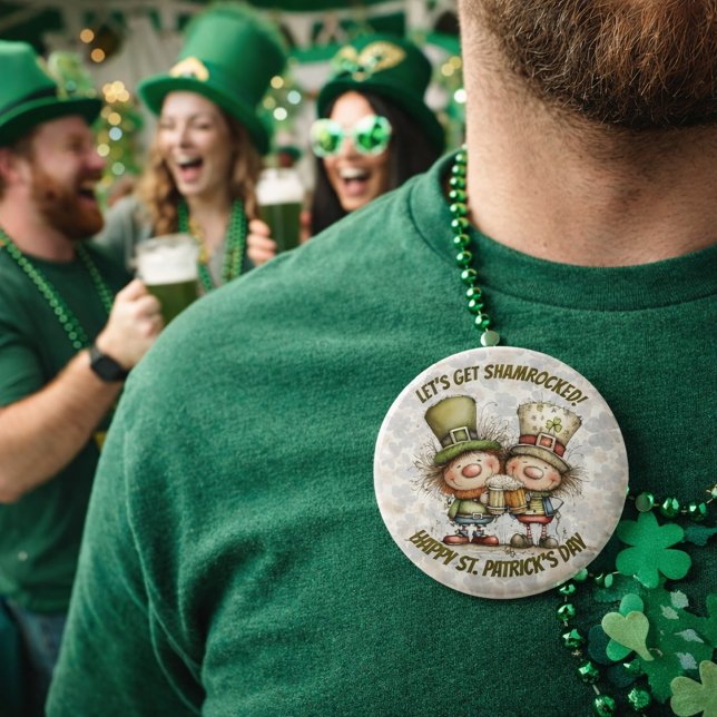 Festive St. Patrick’s Day Characters  Button (Von Creator hochgeladen)