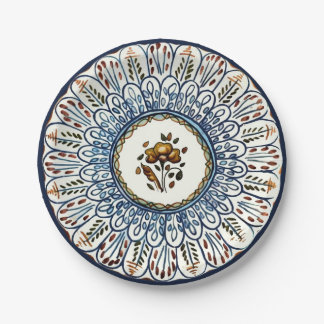 Festive Talavera Dos Pappteller