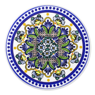 Festive Talavera Siete Keramikknauf