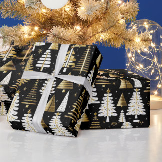 Festive Wrap Wonderland 'Modern Vintage Weihnachte Geschenkpapier