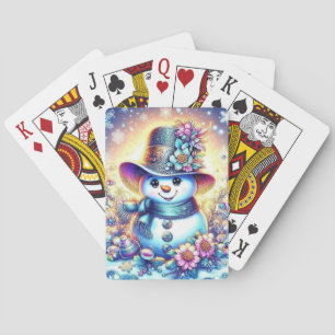 Festiver Winter Spielkarten