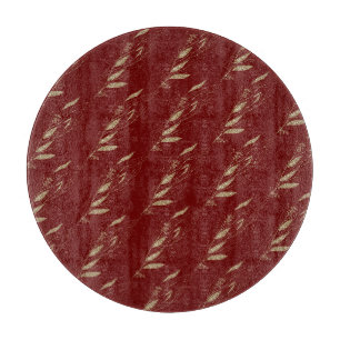 FESTIVES CHRISTMAS RED GOLD TRAY CUTTING BOARD SCHNEIDEBRETT