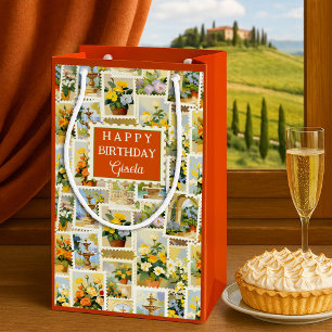 Festives italienisches Muster Klein Kleine Geschenktüte