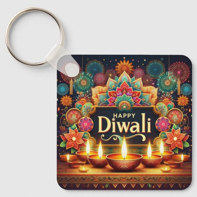 Festivi Diwali Schlüsselanhänger (Vorderseite)
