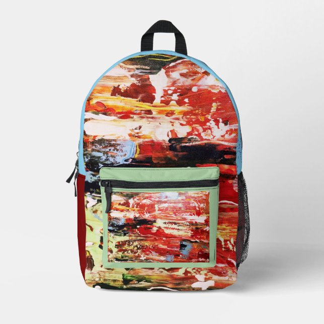 Festivität Bedruckter Rucksack (Vorderseite)