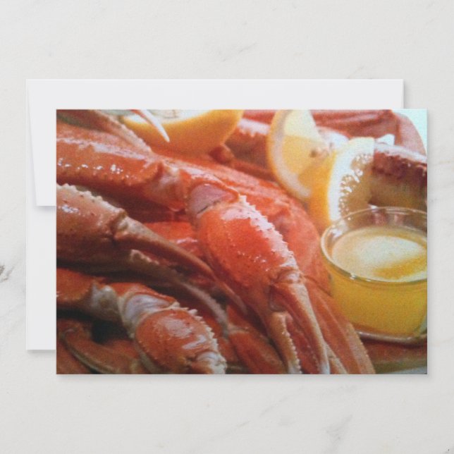 FESTIVITÄTSINVITÄT "GRAB LEG" EINLADUNG (Vorderseite)