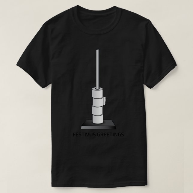 Festivus Grüße T-Shirt (Design vorne)