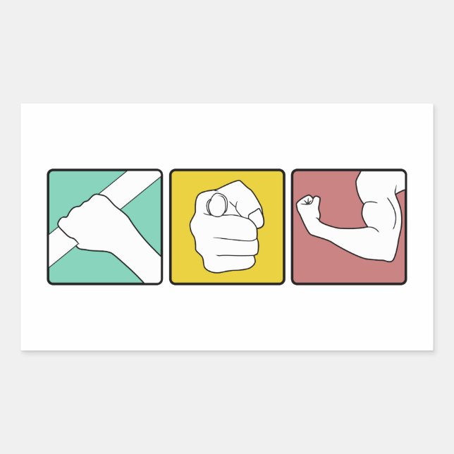 FESTIVUS ILLUSTRIERT RECHTECKIGER AUFKLEBER (Vorderseite)