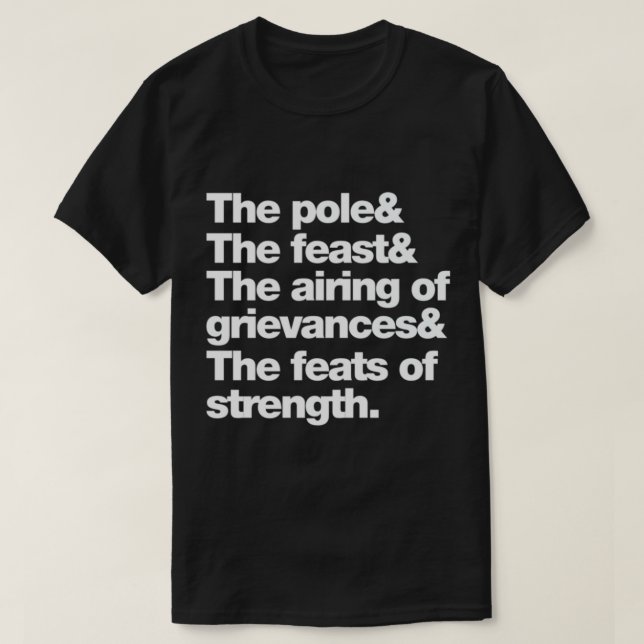 Festivus T-Shirt (Design vorne)