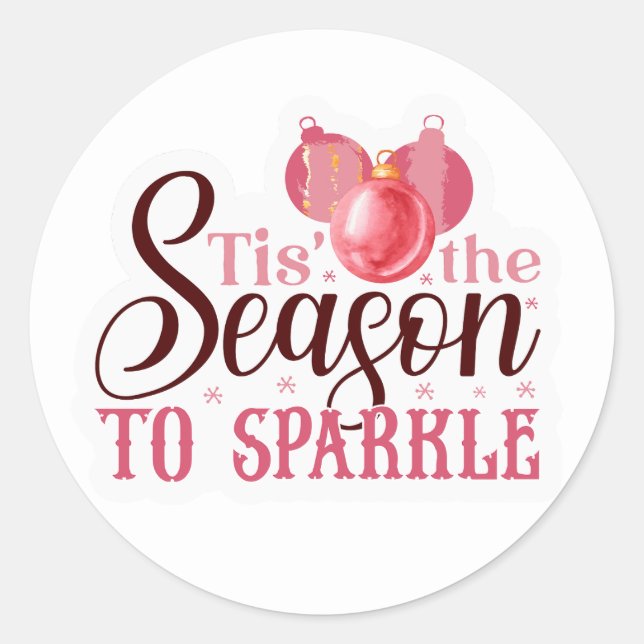 Festkleber Runder Aufkleber (Vorderseite)