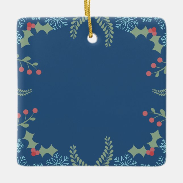 Festland Keramikornament (Vorderseite)