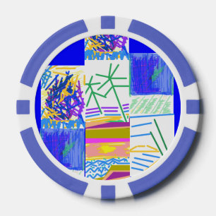 Festlich Abstrakt Pokerchips