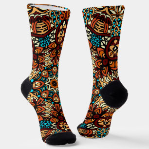 Festlich Bohemisch Mandala Socken