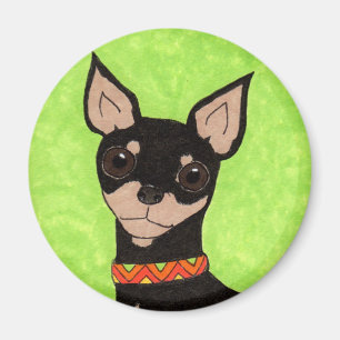 Festlich Chihuahua Magnet