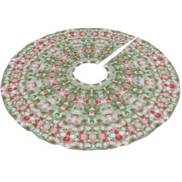 Festlich Funky Boho Hippie Weihnachts Kaleidoskop Polyester Weihnachtsbaumdecke