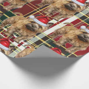 Festlich Kariert Cairn Terrier Dog Lover Weihnacht Geschenkpapier