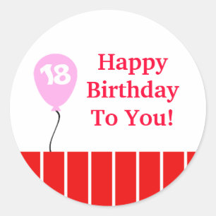 festlich runder aufkleber