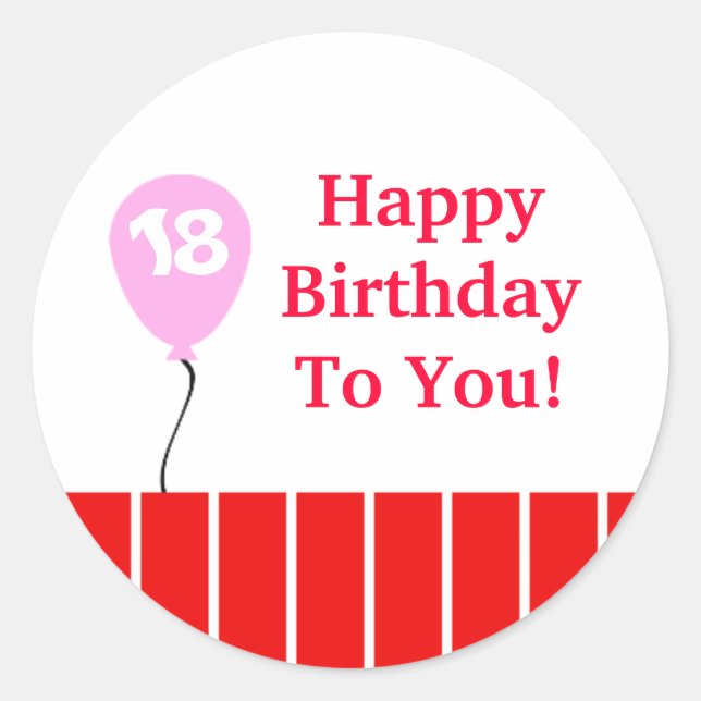 festlich runder aufkleber (Vorderseite)