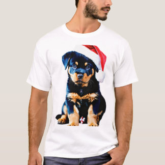 Festlich und zornig: Sammlung des Santa Hunde T -  T-Shirt