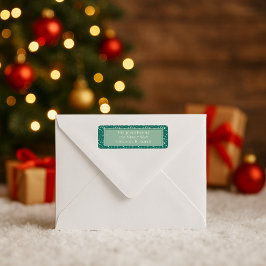 Festliche Bauern & Schneeflocken Weihnachts-Party