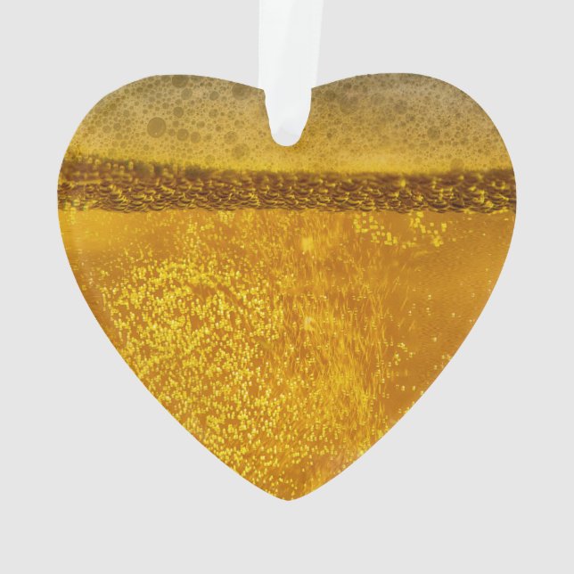 Festliche Biergalaxie - ein zauberhaftes Ornament (Rückseite)