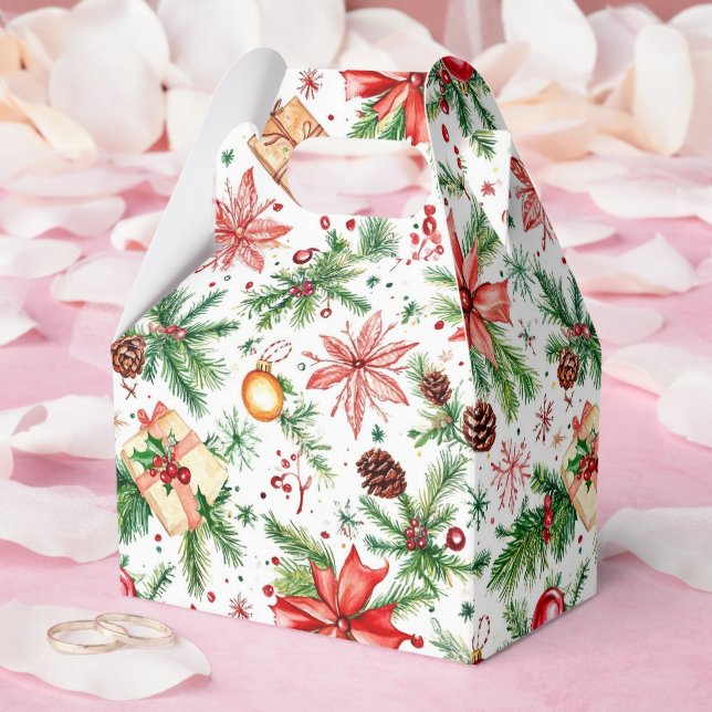 Festliche Dekoration Weihnachten Geschenkschachtel (Hochzeit)