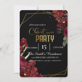 Festliche elegante Blume, zauberhafter Weihnachtsm Einladung