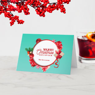 Festliche Elegante Ornamente Weihnachten