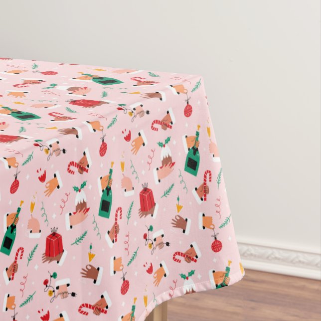 Festliche Feiertage - Muster für Feiertage Tischdecke (Beispiel)