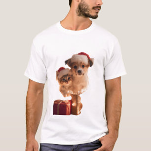 Festliche Fellfreunde T-Shirt