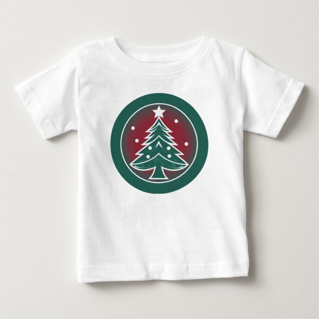 Festliche Feste: Ein Weihnachtsgenuss Baby T-shirt (Vorderseite)