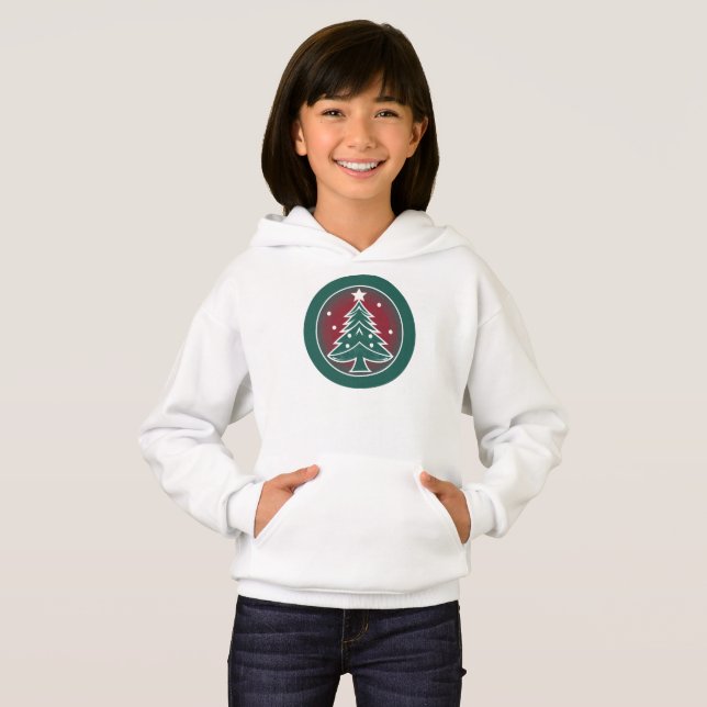 Festliche Feste: Ein Weihnachtsgenuss Hoodie (Vorne ganz)