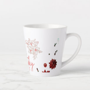 Festliche Flat Lay Geburtstagsfeier Hintergrund Milchtasse