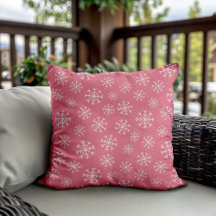 Festliche Frosty Winterland Rosa Weihnachtsdekor