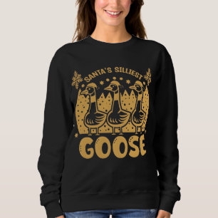 Festliche Gans Weihnachten – Lustiges Feiertags-Ga Sweatshirt