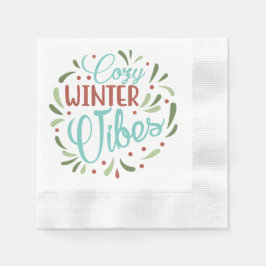 Festliche gemütliche Wintervibes Serviette
