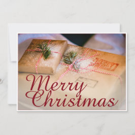 Festliche Geschenke als Weihnachtsmotiv